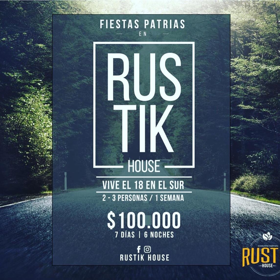 Rustik Hostel Puerto Montt Buitenkant foto